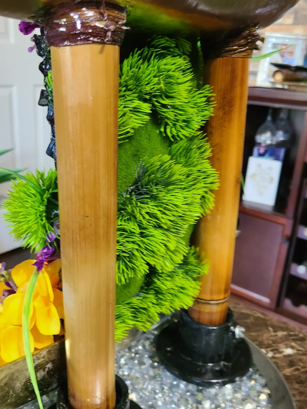 Faux Floral Centerpiece (Handmade)
